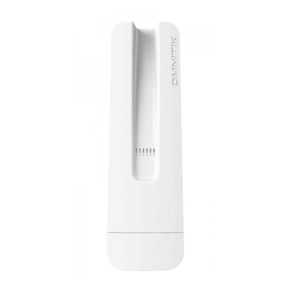Access Point Mikrotik Omnitik 5 AC PoE para Exterior con 2 Antenas Integradas de 7.5dBi Onmidireccionales de 5GHz Puerto USB para Modem o Almacenamiento Licencia Nivel 4 RBOmniTikPG-5HacD