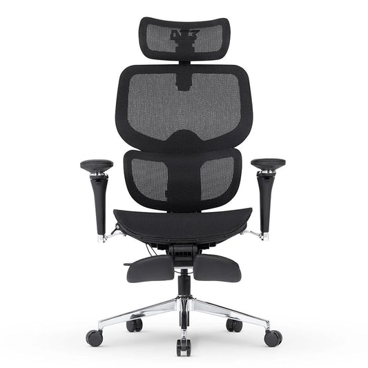 Silla de Oficina DT3 Ergonomie 5D Estilo y Bienestar, Apoya Brazos 360°, Reposa Cabezas Profesional 4D, Control de Asiento Deslizante, Soporte Lumbar Spinesync, Soporta 160Kg 14435-7