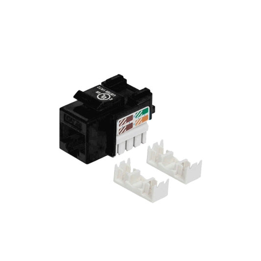Conector RJ45 Intellinet Cat5E UTP cumple con ANSI TIA EIA 568B.2 Jack-Negro 210416