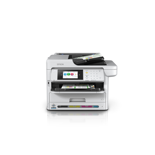 Impresora Epson Multifuncional WorkForce WF-C5891 Impresora Escaner Copiadora Fax Conectividad USB WiFi y Ethernet C11CK27301