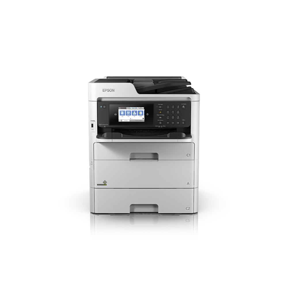 Impresora Epson Multifuncional WorkForce WF-C579R Impresora Escaner Copiadora Fax Duplex Conectividad USB WiFi y Ethernet C11