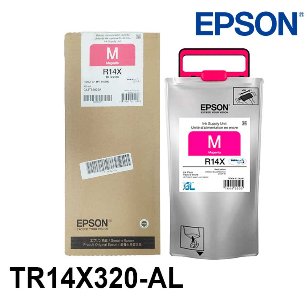 Cartucho de Tinta Epson R14X de Extra Alto Rendimiento hasta 50.000 Paginas color Magenta TR14X320-AL