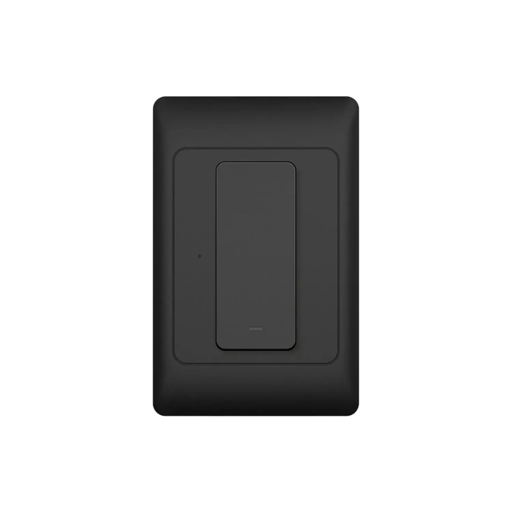 Interruptor Dimax de 1 Punto Smart WiFi 2.4GHz Control por Voz Alexa y Google color Negro H347