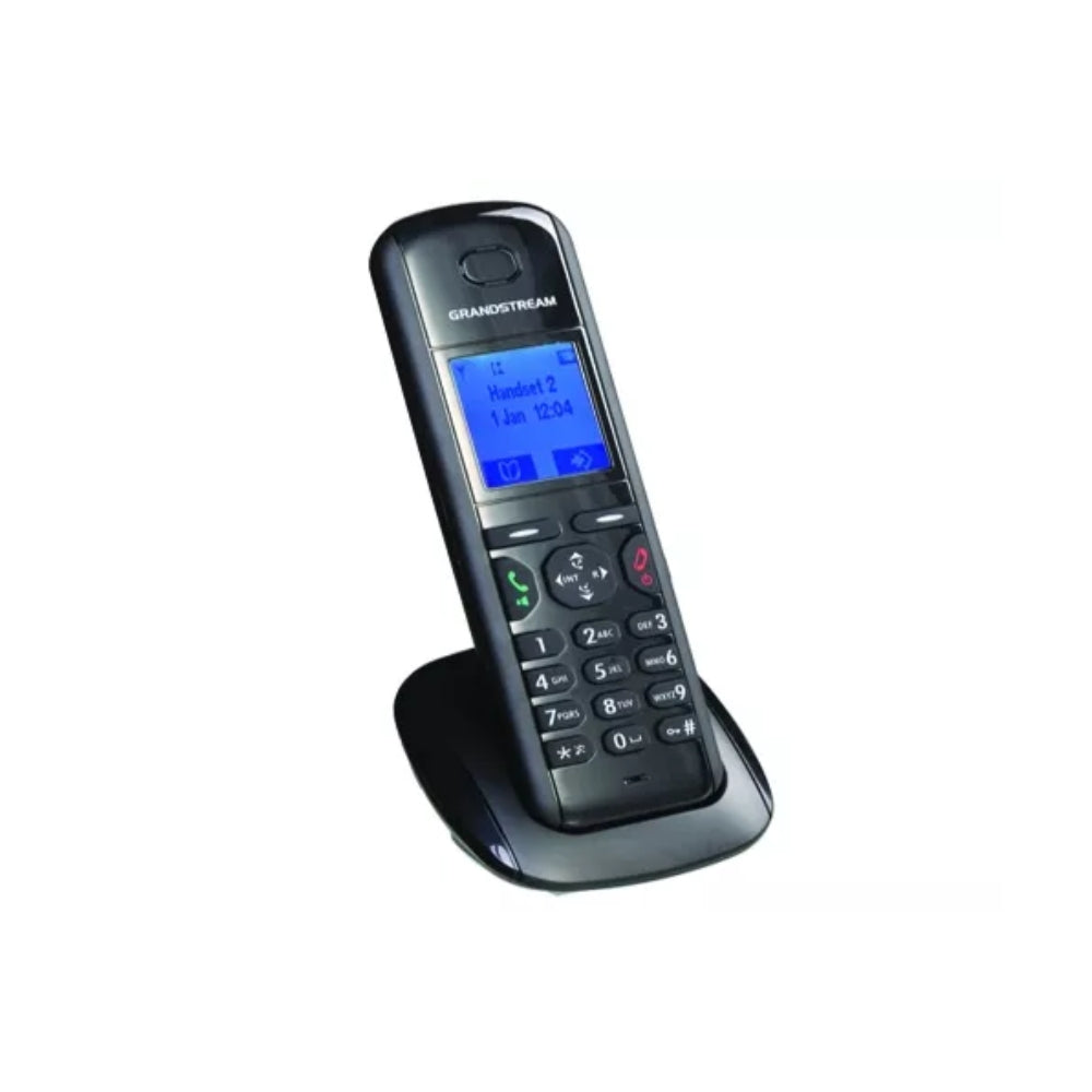 Telefono IP GranDStream Inalambrico Simple+Cargador Tecnologia Dect Requiere 1 DP715 como Telefono con Base Maestra Incluye Baterias DP710