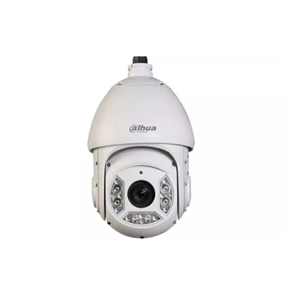 Camara Dahua IP PTZ 2MP Zoom 30x Lente 4.5-135mm IR 100 metros Audio Micro SD RS-485 IP66 DH-SD6C230T-HN