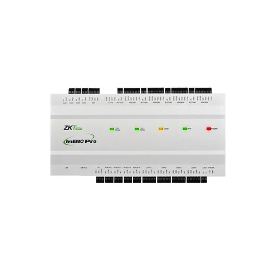 Control de Acceso ZKTeco Huella y Tarjeta Capacidad 100.000 Registros Comunicacion RS485 y Ethernet inBio460 Pro Package B