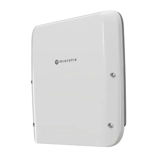 Router Board Mikrotik para Exterior 7 Puertos Gigabit + 1 Puerto SFP 2.5G CPU Quad Core ARMv8 1.4GHz RAM 1GB DDR4 Soporta PoE In Licencia Nivel 5 RB5009UPr+S+OUT
