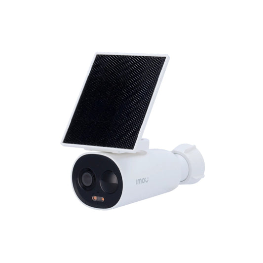 Kit Imou IP WiFi Cell 3C 3MP Camara con Bateria Integrada 5000 mAh Audio 2 Vias Sirena y Reflector Integrado Micro SD hasta 256GB IP66 Incluye Panel Solar IPC-K9DCN-3T0WE/FSP12