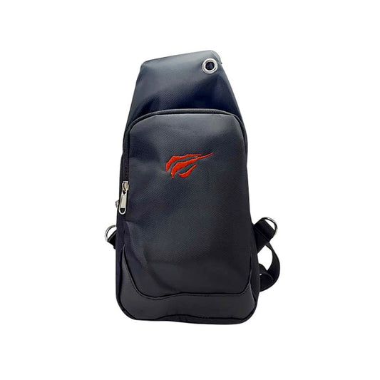 Mochila Havit estilo morral con 2 Compartimientos con Cierre y Orificio Superior para salida de Audifonos color Negro WG006