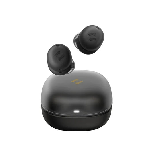 Mini Auriculares Havit Inalambricos tamaño Compacto Bateria hasta 7.5 Horas Modo Dual Juegos Musica Cancelacion de Ruido Activa con 2 Microfonos color Negro TW969-BLACK