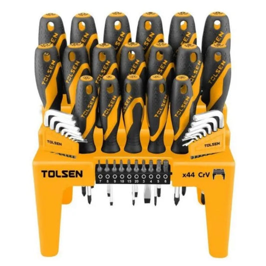 Set de 44 Piezas de Destornilladores Tolsen 20184