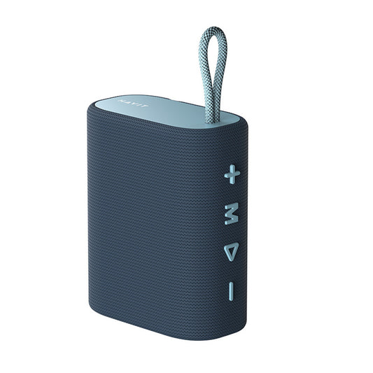 Parlante Bluetooth Havit Portatil 5Watts Bluetooth 5.3 Bateria Hasta 6 Horas Puerto Carga USB-C Puerto AUX Color Azul SK801BT-BL