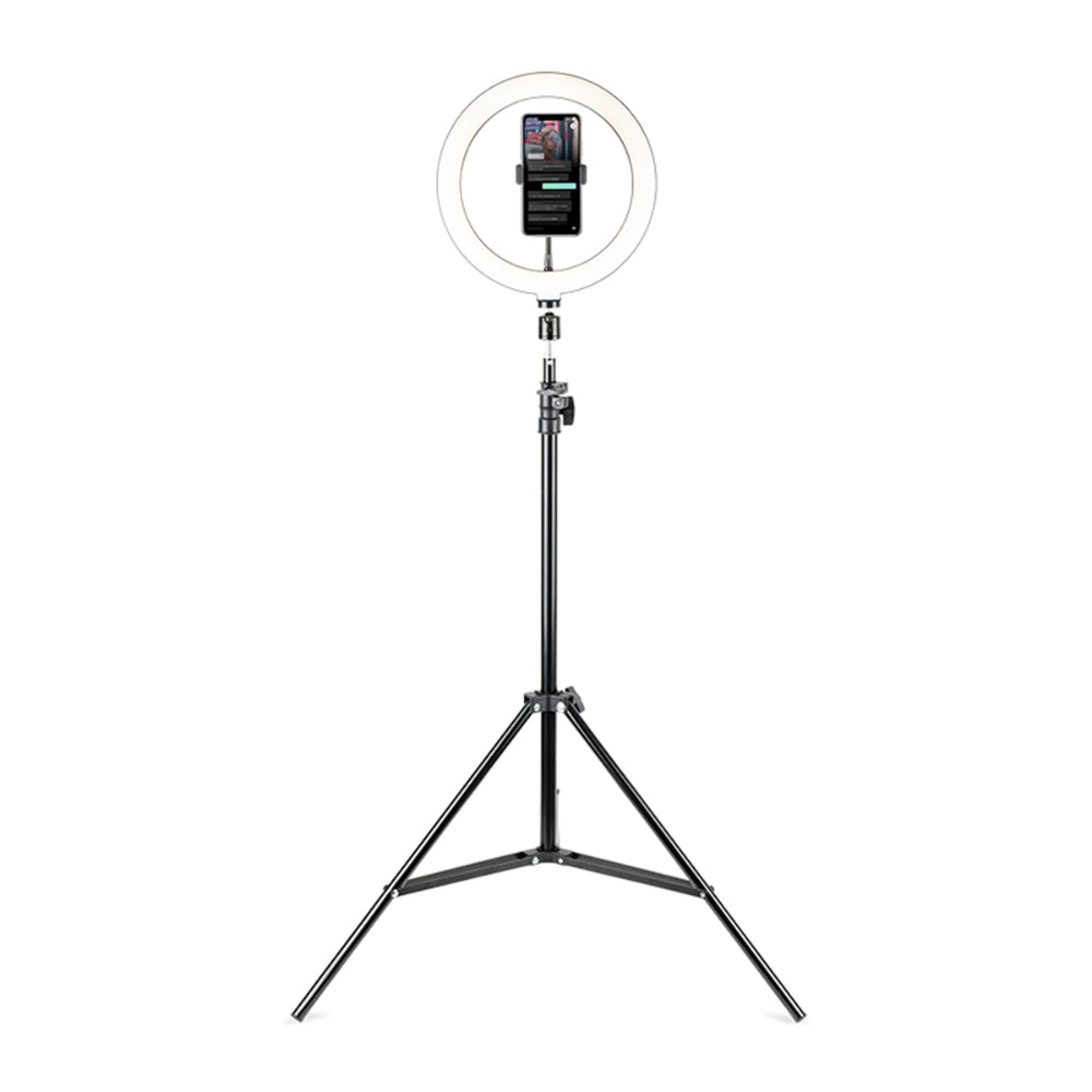 Soporte Havit con aro de luz 10" 26cm LED Lampara con 3 tipos de Luz Longitud del Soporte 72 a 210cm st7012i