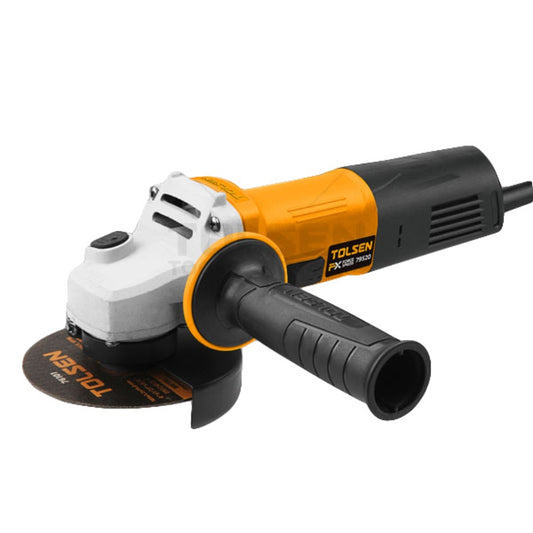 Amoladora Angular Tolsen de 4.5" Potencia 850Watts Diametro del Disco 115mm 79520