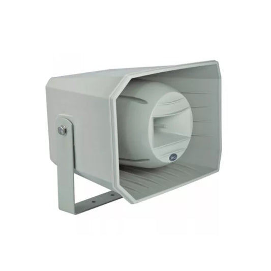 Parlante ITC para Exterior IP66 Tipo Corneta Potencia 3W 4.5W 9W 12.5W 25W 50W 100V Nivel de Presion Sonora 99dB 1W/1M Frecuencia de Respuesta 90Hz-20KHz T-710K