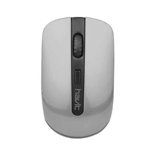 Mouse Havit Inalambrico Resolucion hasta 1600 DPI de 4 Botones color Negro con Gris HV-MS989GT-B/S