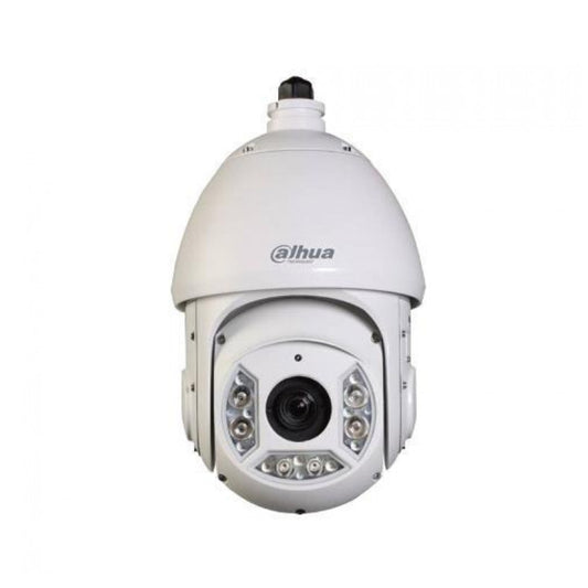 Camara Dahua IP PTZ 1.3MP Zoom 20x Lente 4.7-94mm IR 100 metros Audio Micro SD RS-485 IP66 DH-SD6C120TN-HN