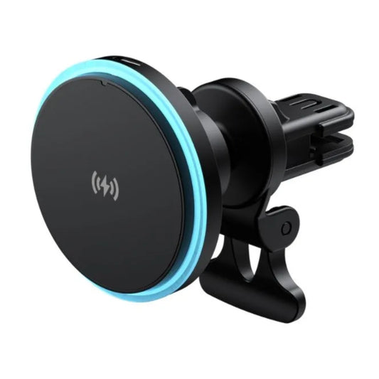 Cargador para Vehiculo Havit Inalambrico Magnetico Entrada 5V 9V 12V salida hasta 15 Watts W3032