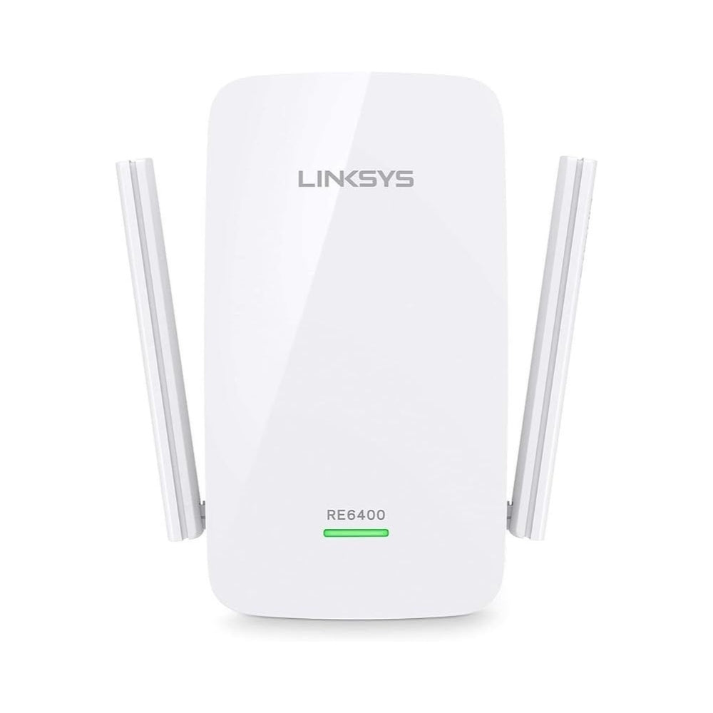 Extensor de Rango WiFi Linksys AC1200 802.11ac (N300 + AC867) Doble Banda 1xEthernet Gigabit RE6400