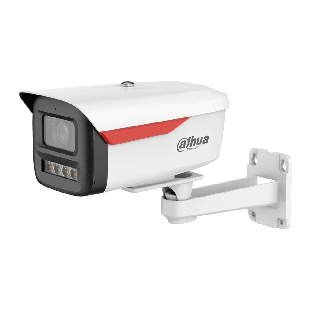 Camara Dahua IP Bala 4MP Wizcolor Metal/Plastico IR 50 metros Micro SD 256GB PoE SMD Plus IP67 IPC-HFW2449MP-S-LED-36-B