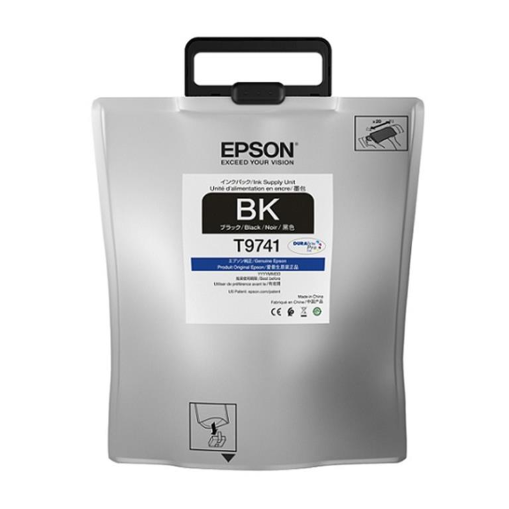 Cartucho de Tinta Epson T9744 de Extra Alto Rendimiento hasta 86.000 Paginas color Negro T974120