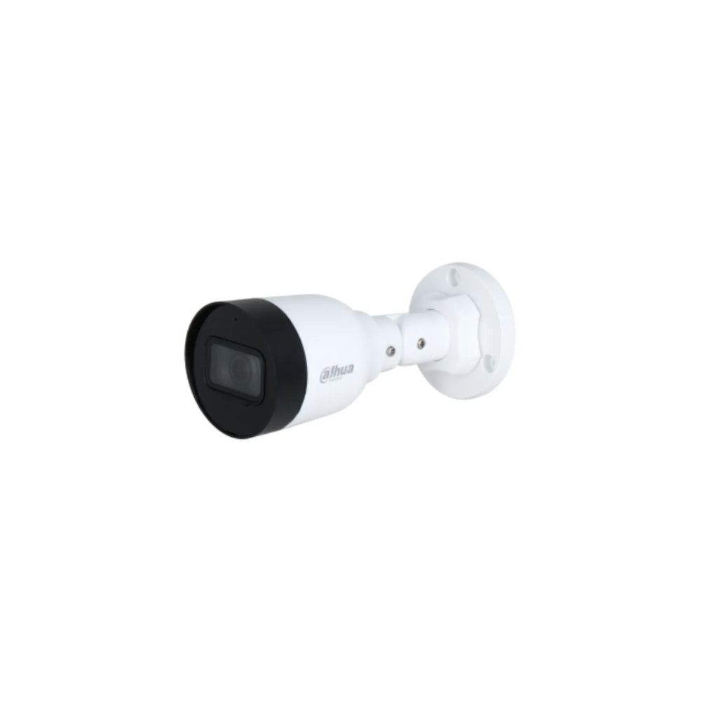 Camara Dahua IP Bala 2MP con Audio Lente 2.8mm IR 30 metros Detecta Personas 1xRJ45 PoE IP67 IPC-HFW1230S1P-A-0280B-S6