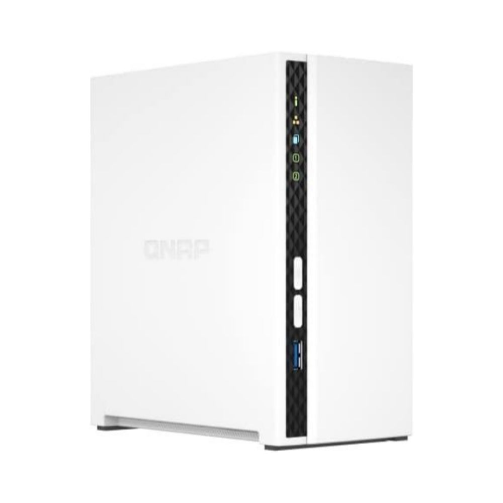 Servidor NAS Qnap de 2 Bahias Procesador ARM Cortex-A55 con 2GB RAM 1 Puertos GbE 1 Puerto USB 3.2 TS-233-US