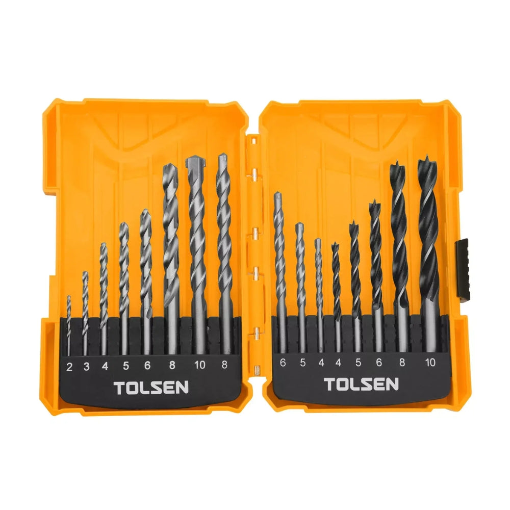Set de 16 Brocas Tolsen Unidad mm 75628