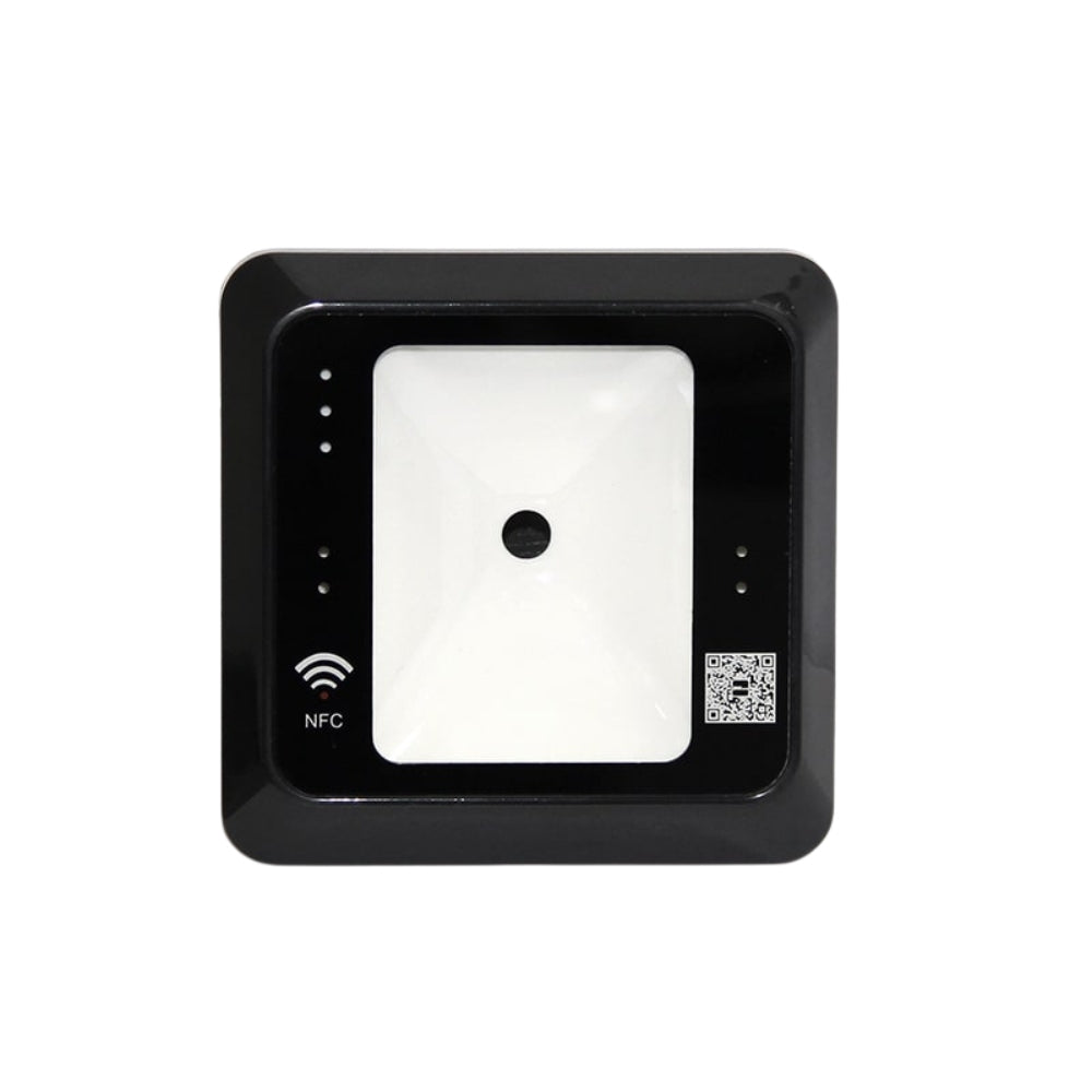 Lector Escaner de Codigo QR y RFID 125KHz Comunicacion Wiegand RS485 y USB Distancia 4cm QR500-BE