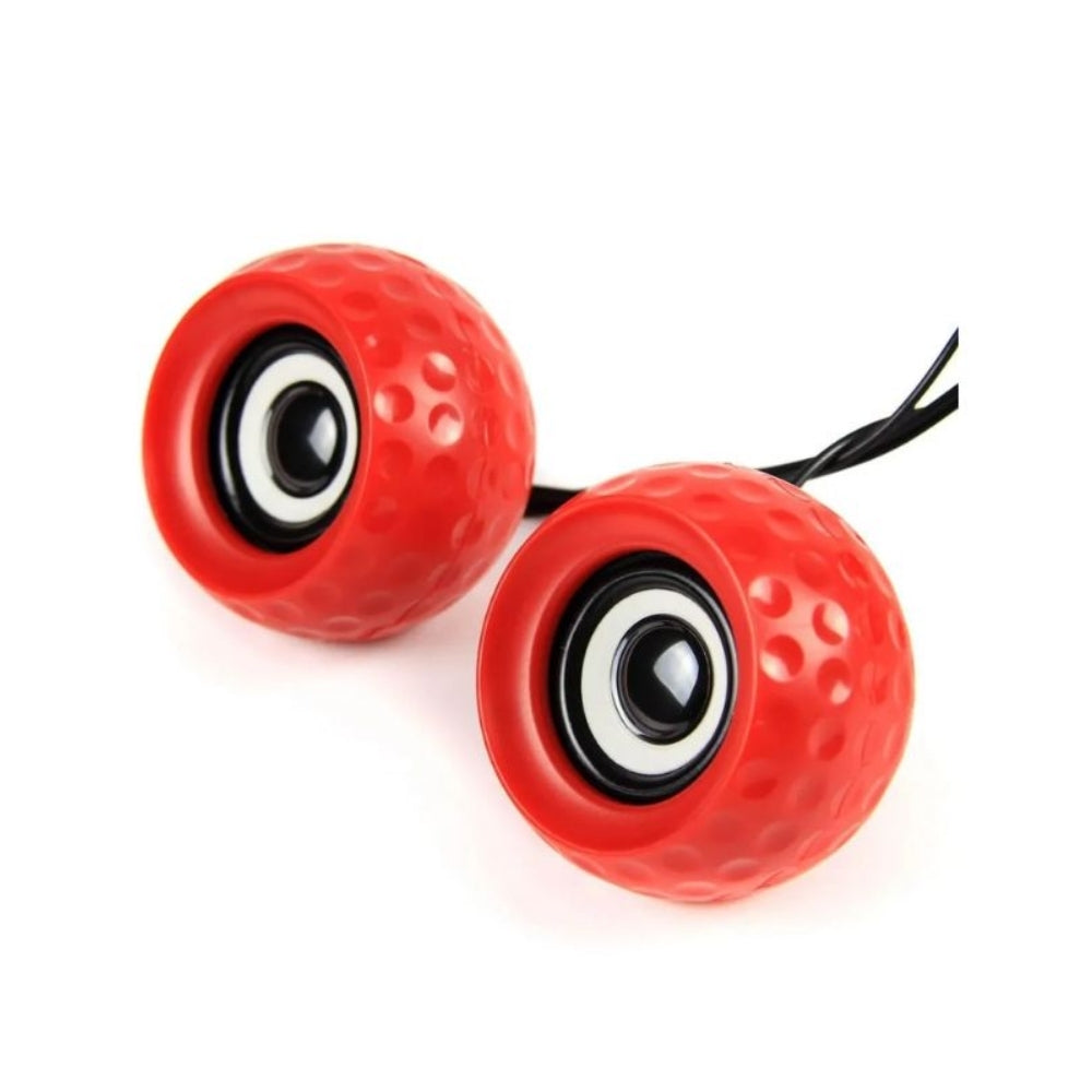 Altavoz Havit para PC Compatible con Cualquier dispositivo salida 3.5mm color Rojo HV-SK486-RED