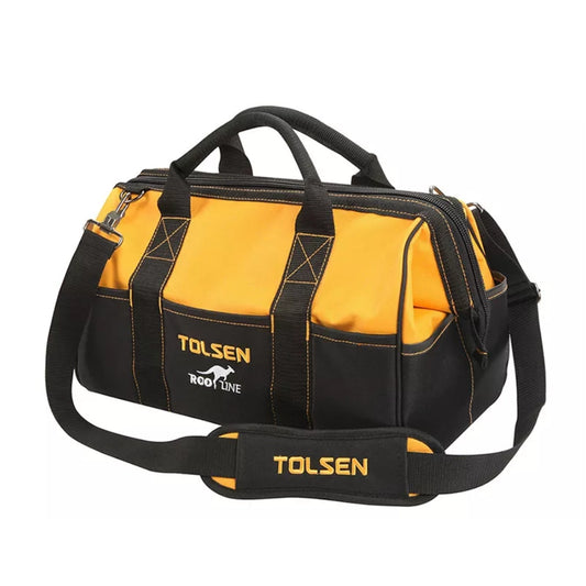 Bolso para Herramientas Tolsen de 17" Marco Rigido Correa de Hombro Ajustable 80101