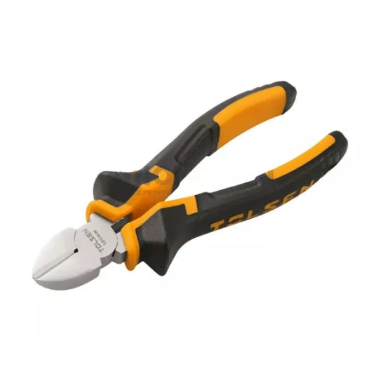 Alicate de Corte Tolsen Diagonal de 6" Material Acero Forjado Acabado en Niquel 10003