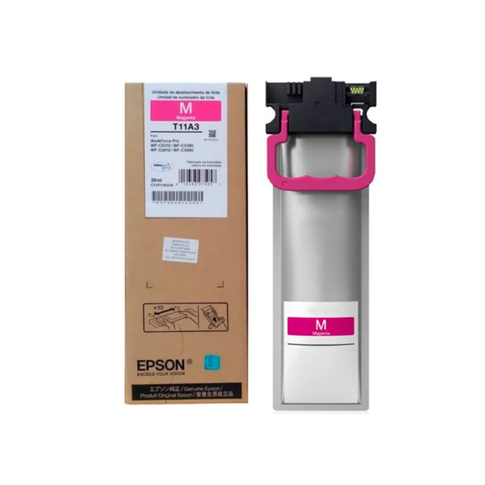 Cartucho de Tinta Epson T11A de Alto Rendimiento hasta 5.000 Paginas color Magenta T11A320-AL