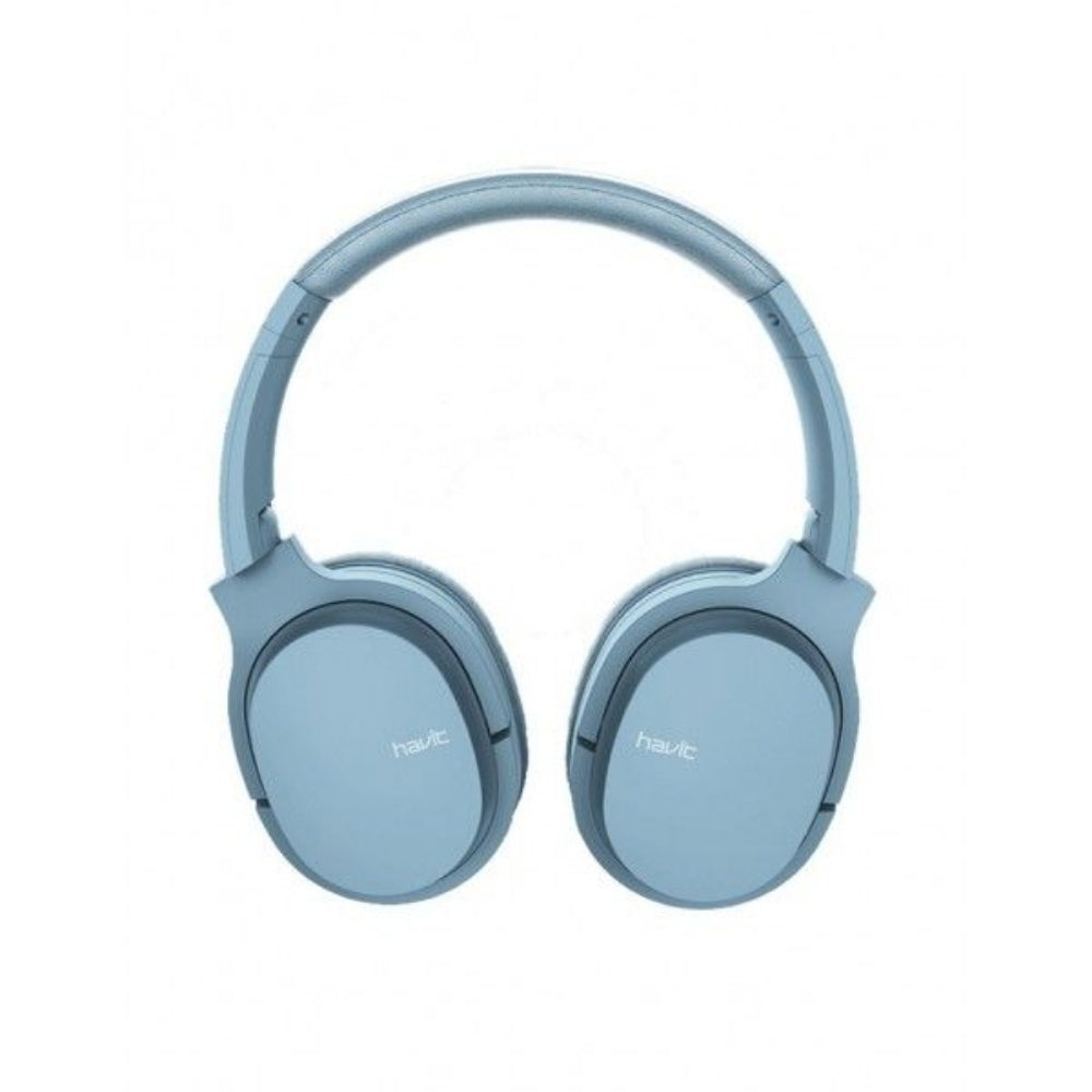 Audifonos Havit Inalambrico Bateria hasta 8 Horas Bluetooth 5.0 Plegable y Ergonomico color Azul Profundo I62-DBL