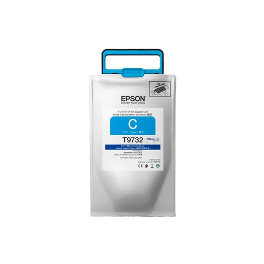 Cartucho de Tinta Epson T9734 de Alto Rendimiento hasta 22.000 Paginas color Cian T973220