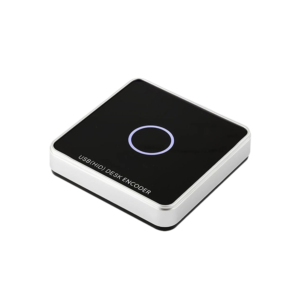 Codificador Zkteco RFID Estandar ISO 14443A Tipo Tarjeta S50/70 13.56MHz Adaptador de CA Vdc Puerto USB D147-H