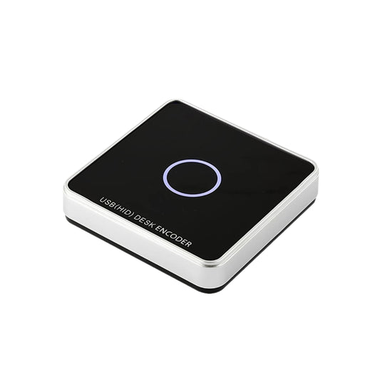 Codificador Zkteco RFID Estandar ISO 14443A Tipo Tarjeta S50/70 13.56MHz Adaptador de CA Vdc Puerto USB D147-H