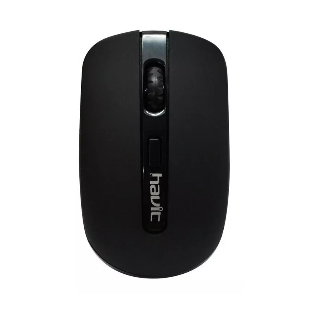 Mouse Havit Inalambrico Resolucion hasta 1600 DPI de 4 Botones color Negro HV-MS989GT