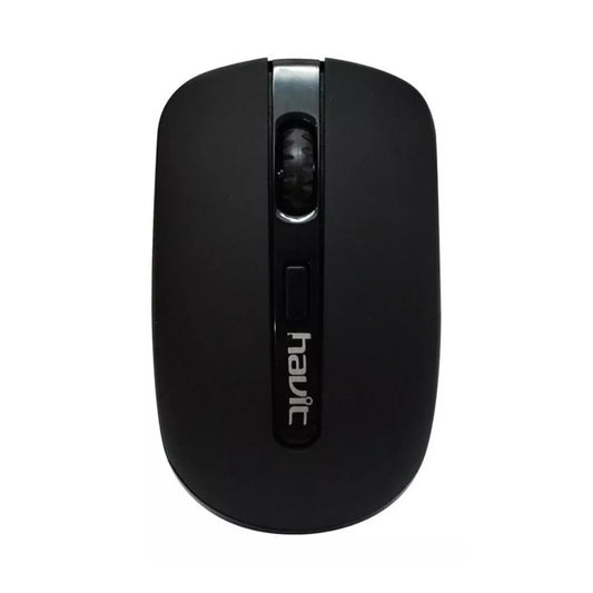 Mouse Havit Inalambrico Resolucion hasta 1600 DPI de 4 Botones color Negro HV-MS989GT