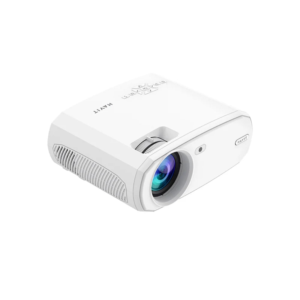 Proyector Havit Android TV 4K hasta 200" 15000 Lumens 220 ANSI Lumens WiFi Bluetooth Sonido HiFi Estereo PJ202 PRO-EU-W