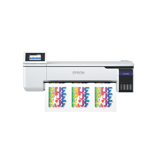 Impresora Epson Sure Color F570 Sure Color de 24" de Ancho para Sublimacion Conectividad USB WiFi y Ethernet C11CJ17201