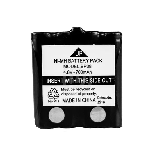 Bateria Intelbras para Handy Twin Waterproof Amarillo NI-MH BP38 4.8V 700mAh 1350001