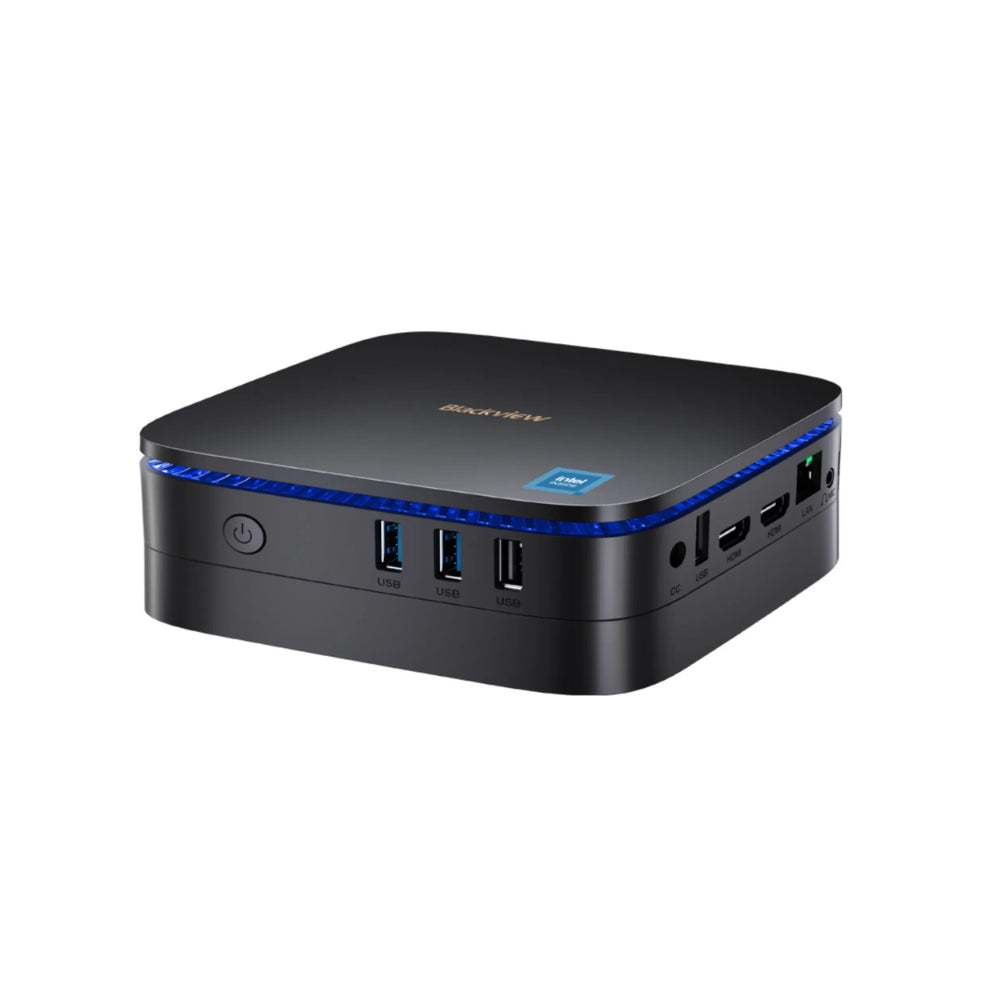 Mini PC Blackview CPU Intel Jasper Lake N95 RAM 16GB Disco 512GB Windows 11 Pro WiFi Bluetooth MP60