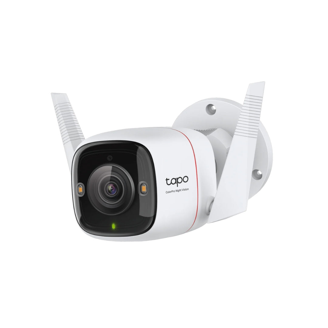 Camara para Exterior Tapo 2K QHD WiFi Deteccion de Vehiculo Mascota Vision Nocturna 30m Sensor de Movimiento Audio 2 Vias IP66 Tapo C325WB