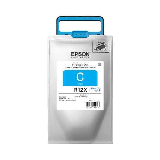Cartucho de Tinta Epson R12X de Alto Rendimiento hasta 20.000 Paginas color Cian TR12X220-AL