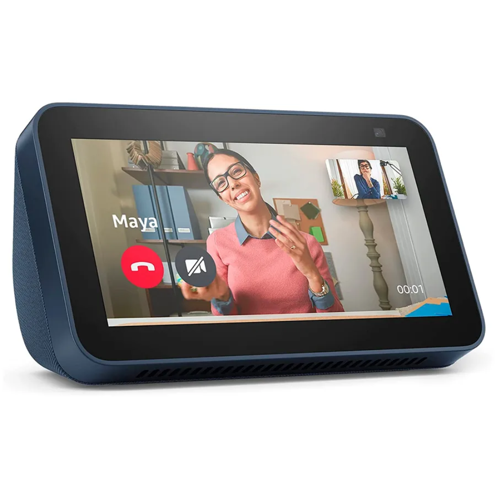 Asistente Virtual Inteligente Amazon Echo Show 5 2da Gen Color Azul Marino B08KJN3333