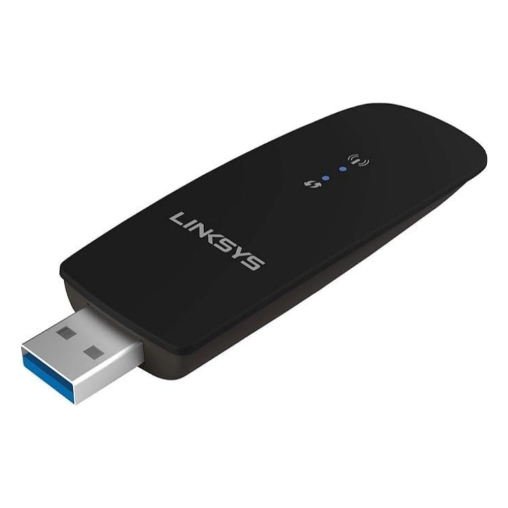Adaptador Wireless Linksys AC1200 802.11 hasta 867Mbps Interfaz USB-A 3.0 WUSB6300
