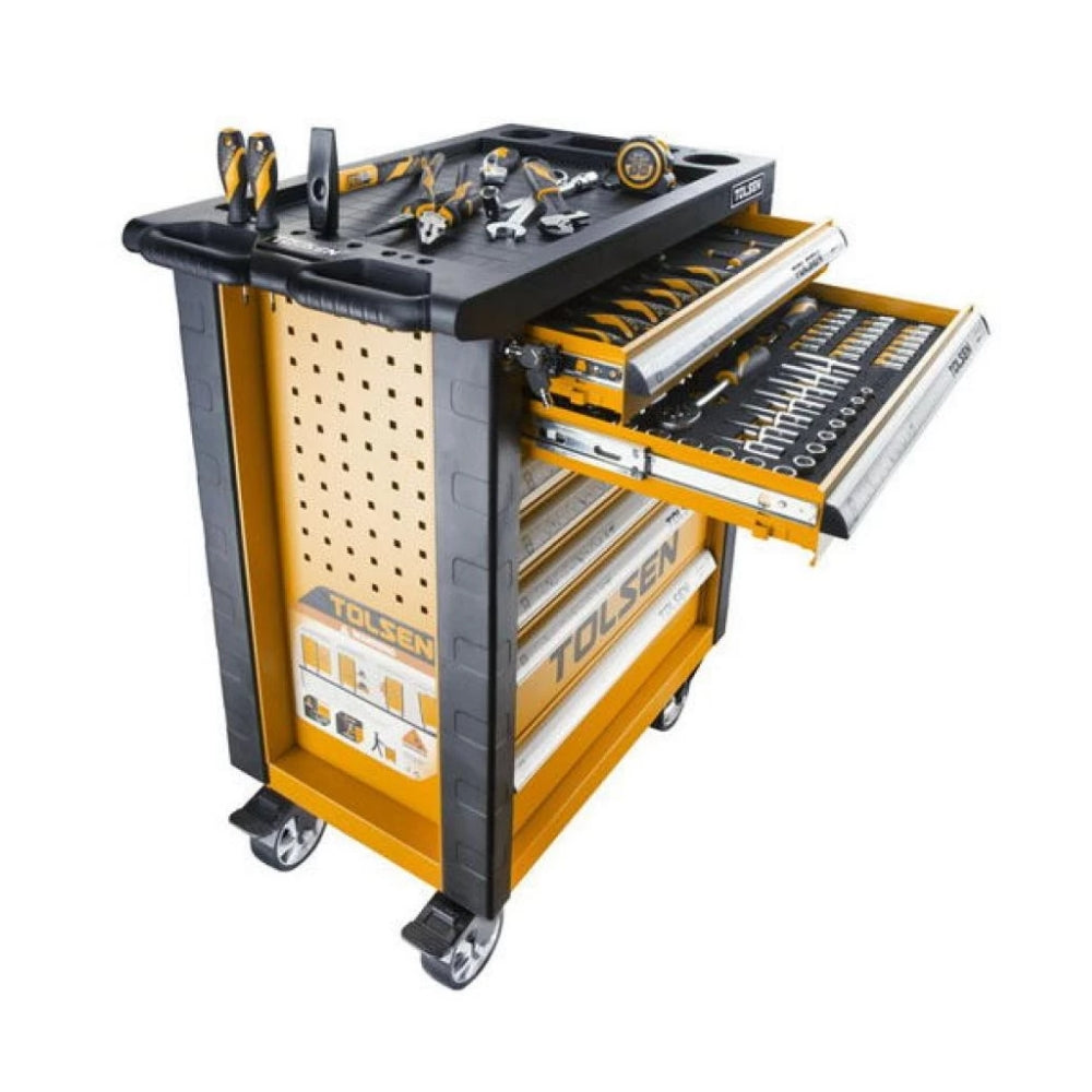 Caja de Herramientas Tolsen Metalica con 179 Pieza 85410