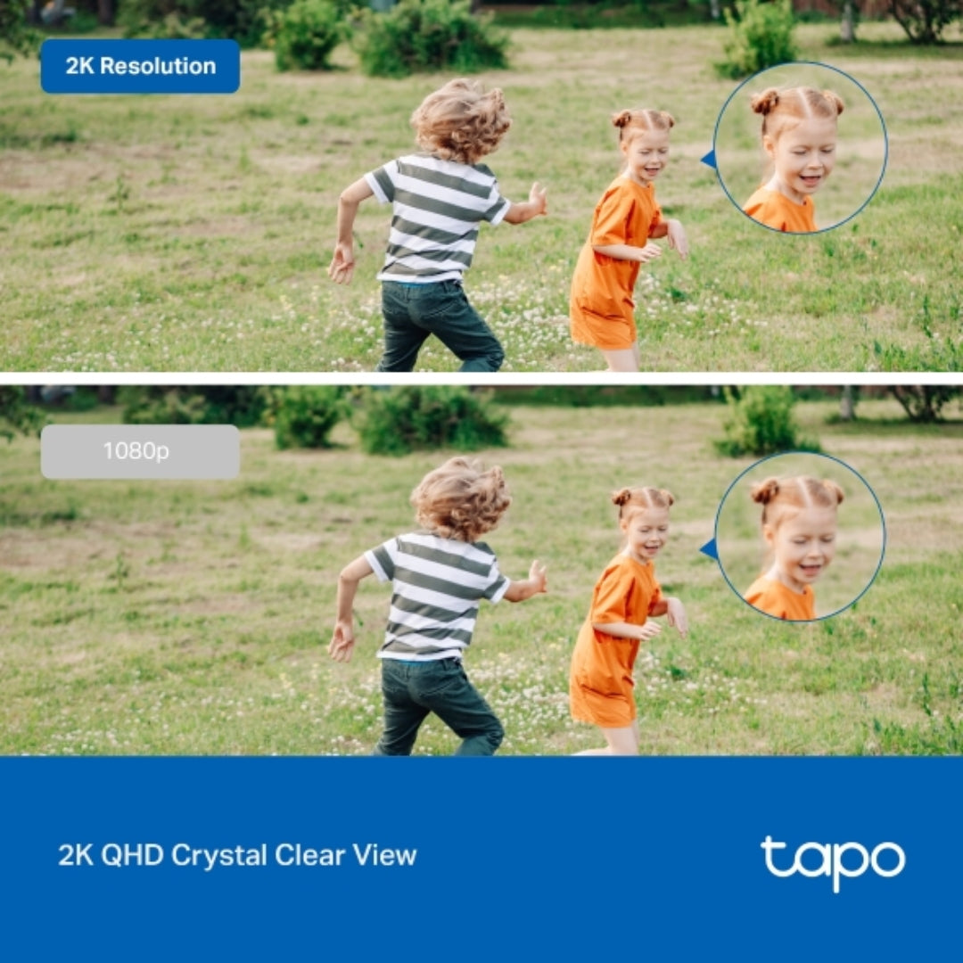 Camara para Exterior Tapo 2K QHD 3MP WiFi Sensor de Movimiento Audio 2 Vias IP66 Tapo C320WS