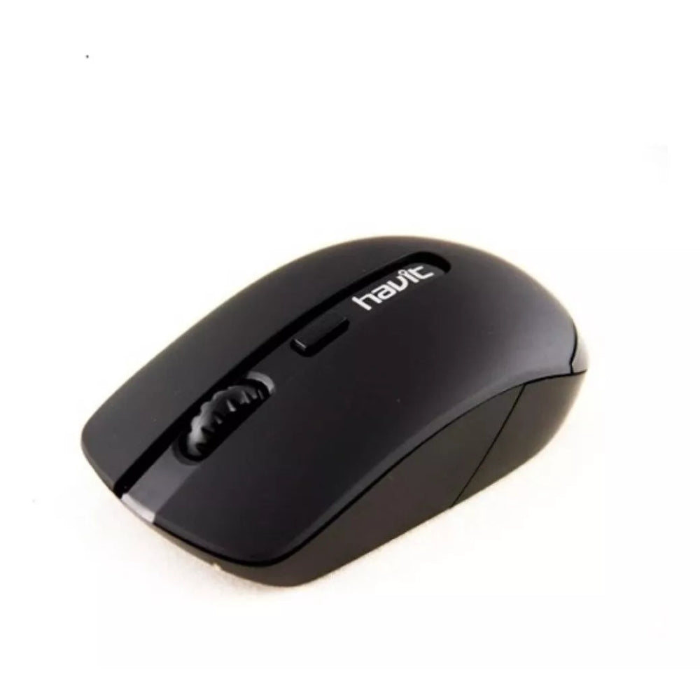 Mouse Havit Inalambrico Resolucion hasta 1600 DPI de 4 Botones color Negro HV-MS989GT
